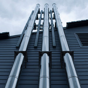 Edelstahl-Kaminrohr