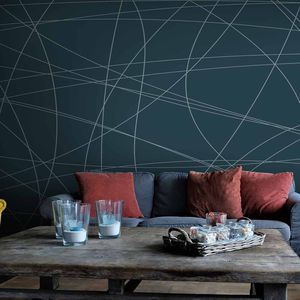 moderne Tapete / mit geometrischem Muster / Panorama / Vlies