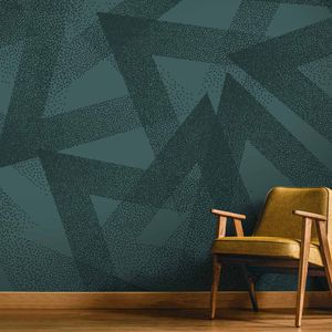 moderne Tapete / mit geometrischem Muster / Panorama / Vlies