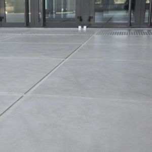 Betonplattenbelag