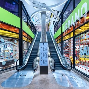 Rolltreppe für Einkaufszentrum