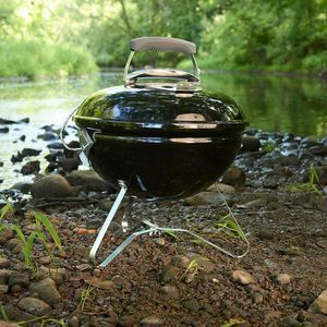 Holzkohle-Gartengrill 1