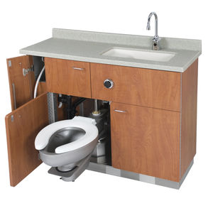 Edelstahl-WC
