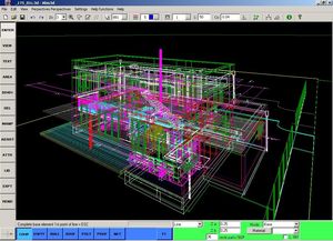 CAD-Software / Geographische Informationssystem GIS / für Stahlkonstruktion / 3D