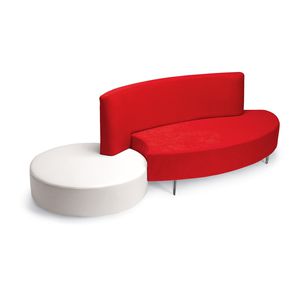Modulsofa / modern / Vinyl / für Schönheitssalon