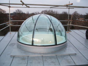 Metall-Dachverglasung 1