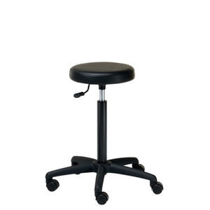 moderner Hocker / Kunstleder / für Schönheitssalon / Polster
