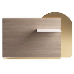 Holz-Empfangstheke