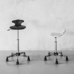 moderner Friseurhocker