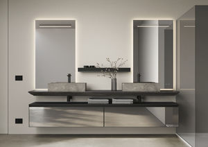 moderner Badezimmer-Schrank