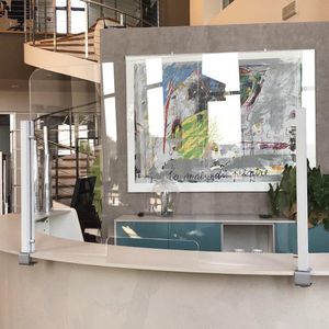 Tisch-Bürotrennwand