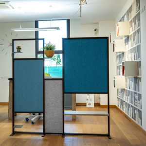 selbsttragende Bürotrennwand 1