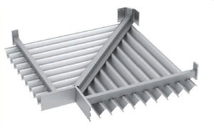 Aluminium-Sonnenschutzlamelle 1