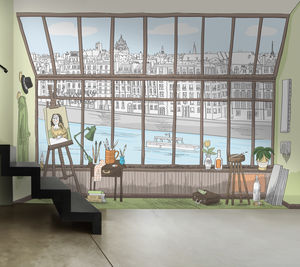 Tapete / originelles Design