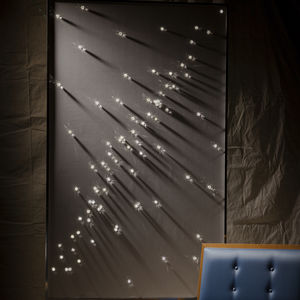 moderne Wandleuchte / Kristall / LED / kundenspezifisch
