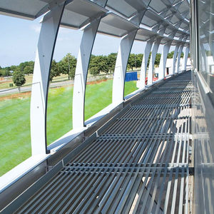 Sonnenschutzlamelle / extrudiertes Aluminium 1