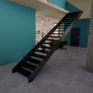 gerade Treppe