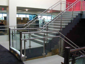 halbgewendelte Treppe 1