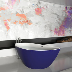 ovale Badewanne