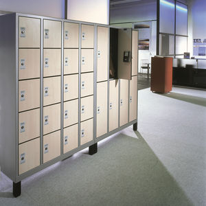 Stahl-Garderobenschrank / für öffentliche Einrichtungen / für Sportanlagen / für Büro