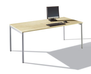 moderner Tisch / HPL / rechteckig / für Büro