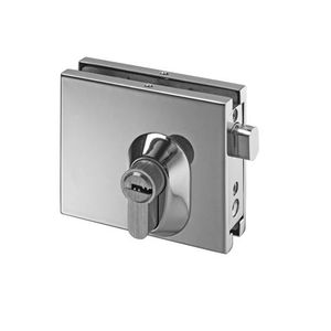 Mechanisches Schloss - OPL-4A/4B-N - OZONE OVERSEAS LTD. - für Glastür / mit 1 Schließpunkt / modern