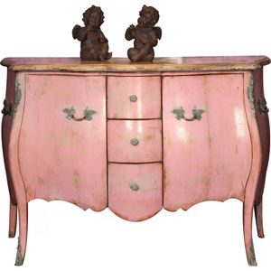 Sideboard / Louis XIV Stil / lackiertes Holz