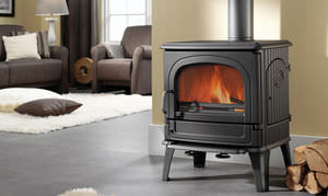 Holz-Kaminofen / Gusseisen / traditionell / 0 - 5 kW