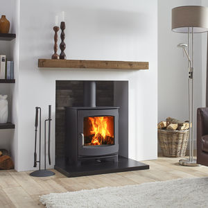 Holz-Kaminofen / Gusseisen / modern / 4 kW
