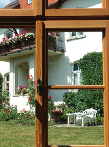 geblasene Glasscheibe