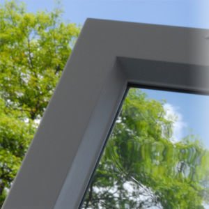 isolierende Glasscheibe 1