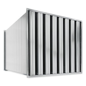 Schalldämpfer für Ventilationsöffnungen / Blech