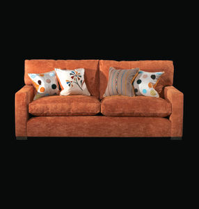 braunes Sofa