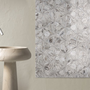 Innenraum-Mosaikfliese / Wand / Glas / mit geometrischem Muster