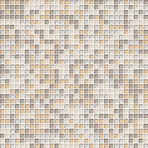 Innenraum-Mosaikfliese / Wand / Glas / quadratisch