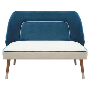 modernes Sofa / Stoff / Holz / für öffentliche Einrichtungen