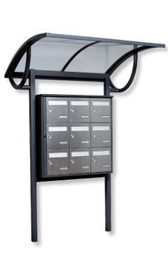 wandmontierter Briefkasten