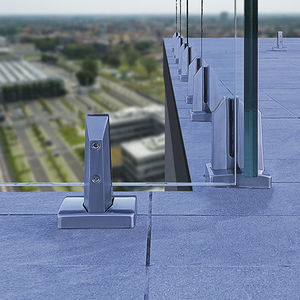 Befestigungssystem für Glasplatten 1