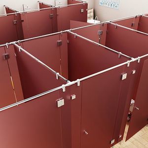 Edelstahl-Sanitärkabine 1