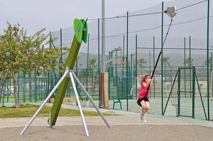 Seilbahn für Spielplatz