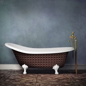 ovale Badewanne