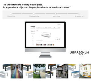 moderner Hocker