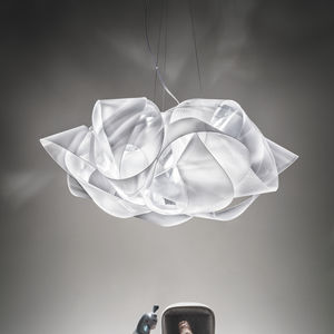 Hängelampe / originelles Design / Stoff / Lentiflex®