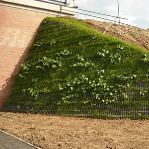Stahl-Stützmauer