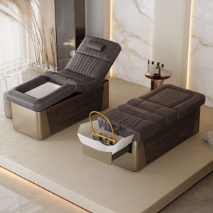 Fusspflegestuhl mit Wellnessbecken / Leder 1