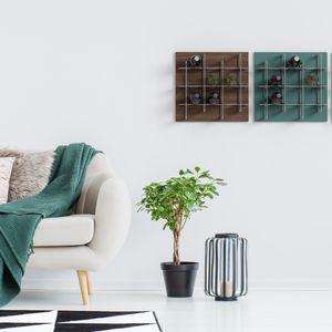 Holz-Flaschenregal