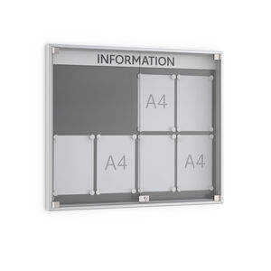 Infotafel für öffentliche Bereiche