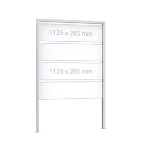 Orientations-Schild