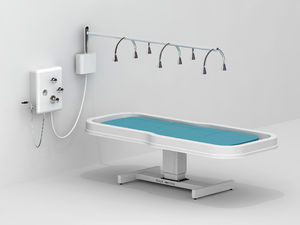 Vichy-Dusche / Edelstahl / horizontal / für Spa