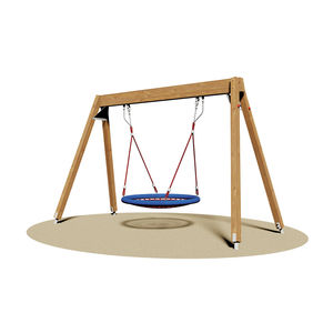 Holzschaukel
